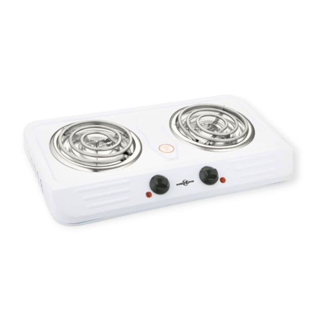 HOMESTAR HOTPLATE Homestar Electric Double Spiral Hotplate White HS-TH03N