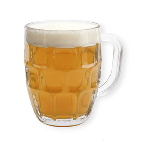 Homeware Beer Mug Beer Mug Clear Large 400ML G599 RF-BM1 (4452016324697)
