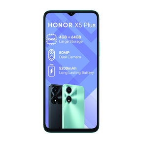 Honor Mobile Phones Honor X5 Plus 64GB Dual Sim - Cyan (7677418864729)