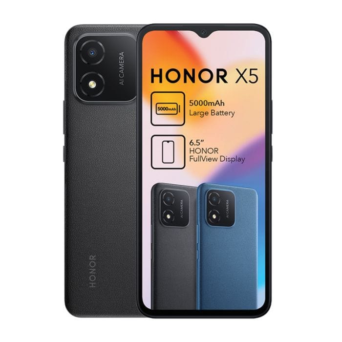 Honor Smart Phones Honor X5 Dual Sim 32GB - Midnight Black (7314536595545)