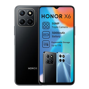 Honor Smart Phones Honor X6 Dual Sim 64GB - Midnight Black (7314541477977)
