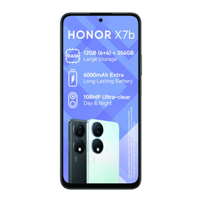 Honor Smart Phones Honor X7b 256GB Dual Sim - Black (7678492246105)