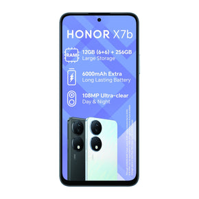 Honor Smart Phones Honor X7b 256GB Dual Sim - Silver (7678495850585)