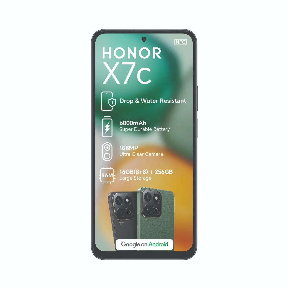 HONOR X7c 4G 256GB Dual Sim - Black