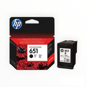 HP INK CARTRIDGE HP 651 Black Original Ink Advantage Cartridge (7804472524889)