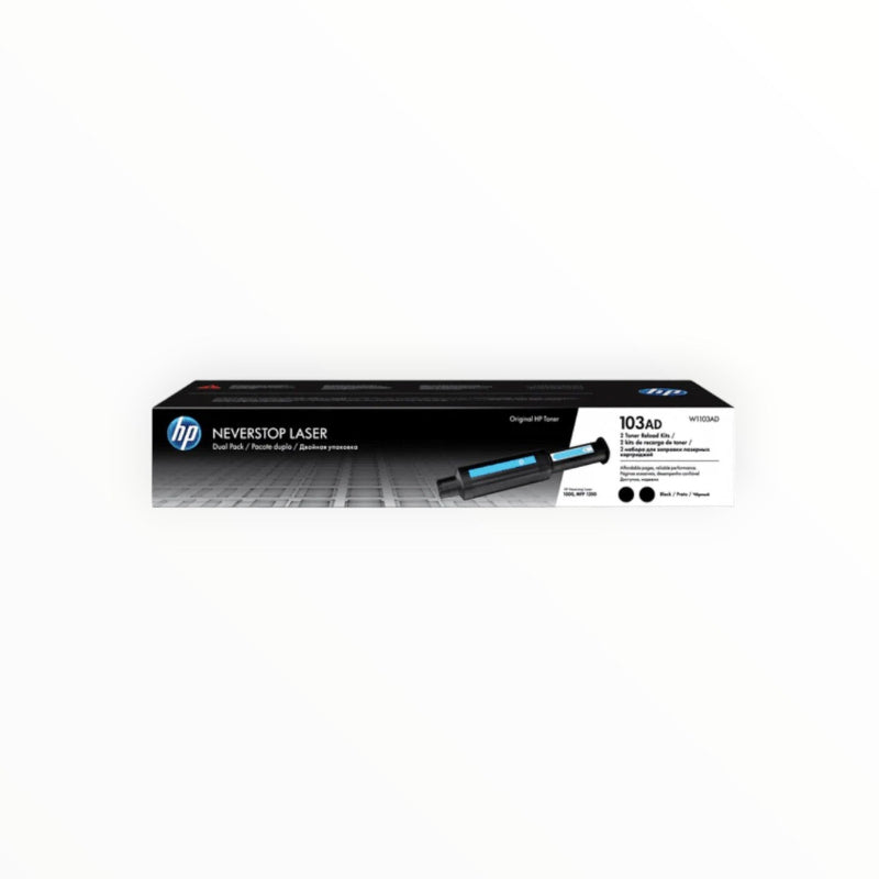 HP 103AD Neverstop Toner Reload Kit 2-Pack
