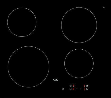 AEG 60cm Touch Control Ceramic Hob HRB64600CB (7981072842841)