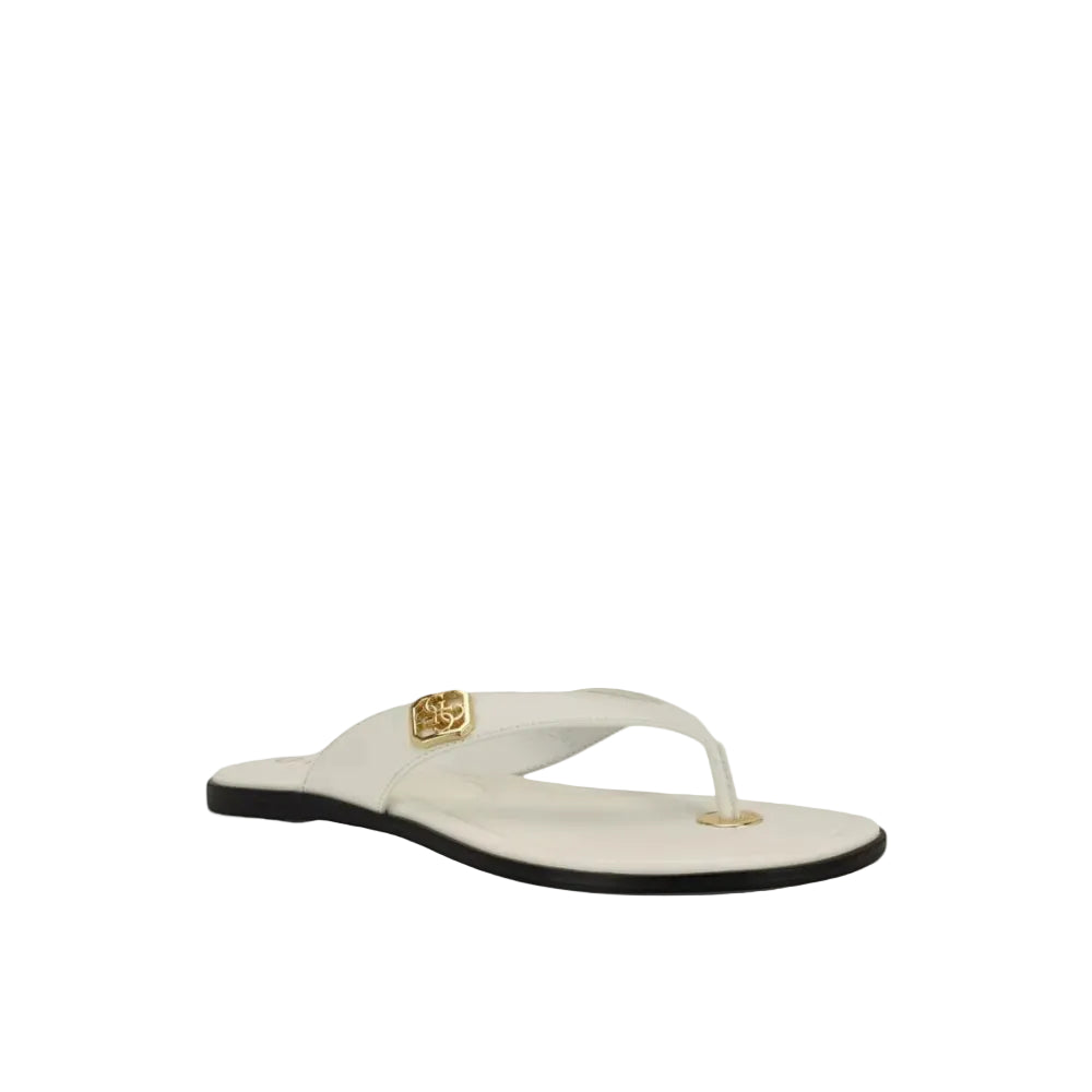 Guess Women's Lexing Sandals Slide-White GM19733