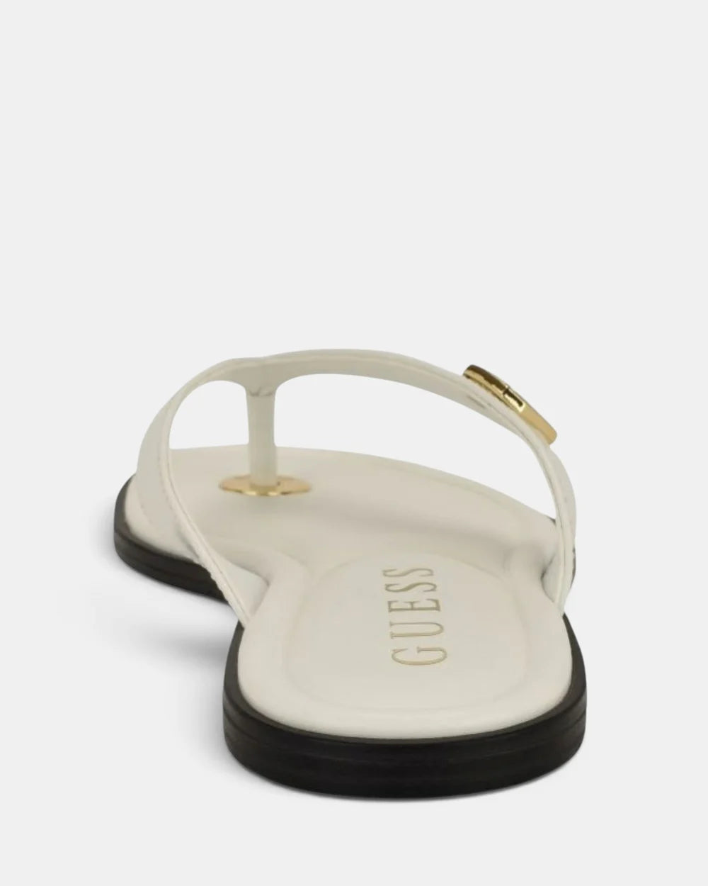 Guess Women's Lexing Sandals Slide-White GM19733
