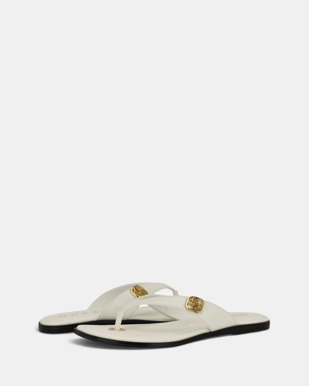 Guess Women's Lexing Sandals Slide-White GM19733