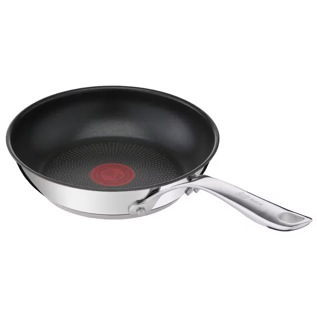 Tefal Jamie Oliver Cook's Direct Stainless Steel 3-Piece Frypan Set E304S344.