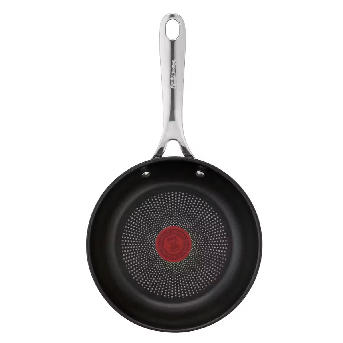 Tefal Jamie Oliver Cook's Direct Stainless Steel 3-Piece Frypan Set E304S344.