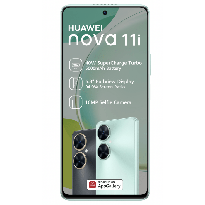 Huawei Huawei Nova 11i 128GB Dual Sim - Black (7296722305113)
