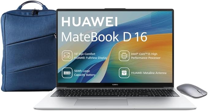 Huawei Laptop Huawei Matebook D16 Intel® Core™ i5 13420H 16GB RAM 1TB SSD Laptop