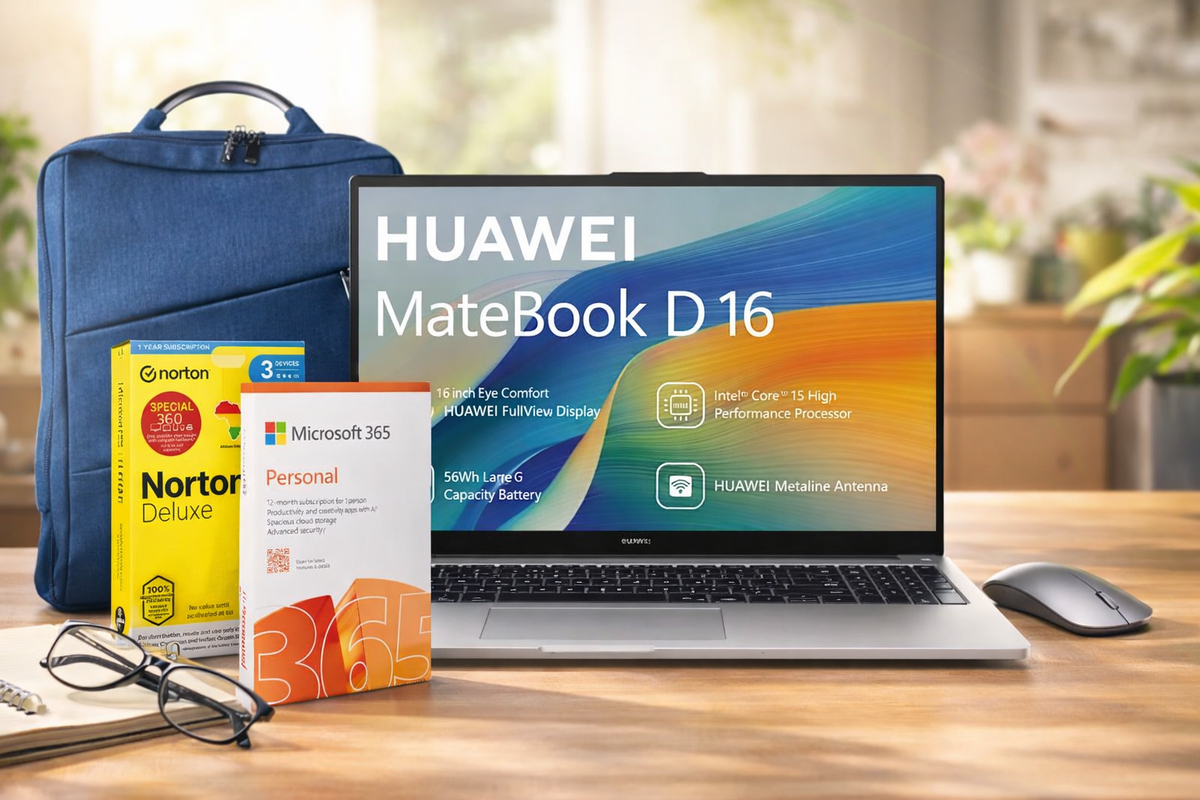 Huawei Laptop Huawei MateBook D16 Ultimate Productivity Bundle