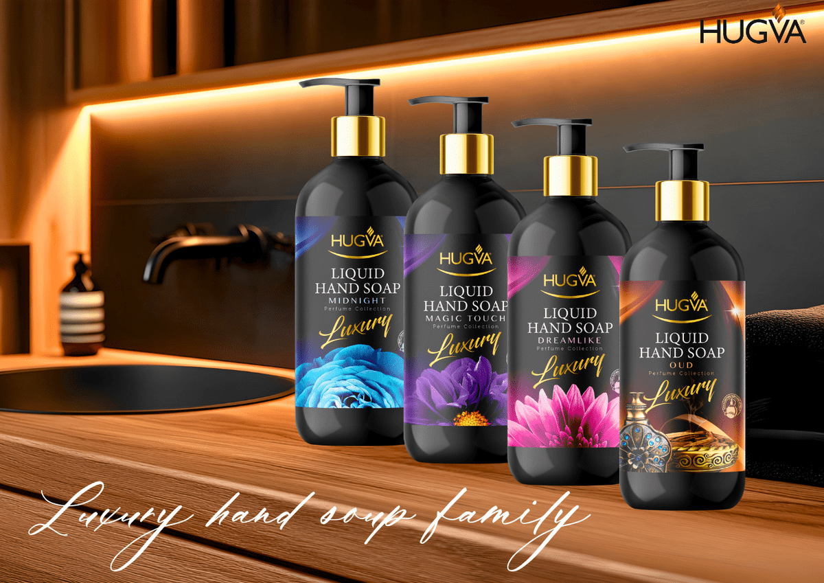 Hugva Hand Soap Hugva Luxury Liquid Hand Soap 500ml MidNight MM11.2233