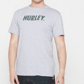 Hurley T Shirt Hurley Fastlane Core Tee Grey (7634171396185)