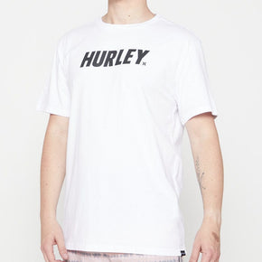 Hurley T Shirt Hurley Fastlane Core Tee White (7634176180313)