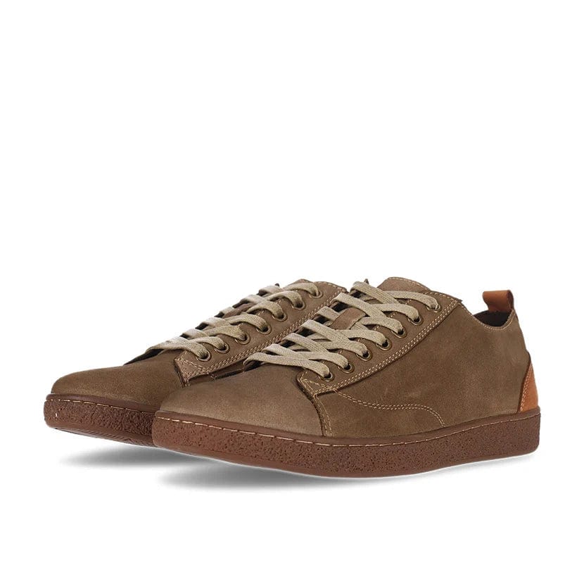Hush Puppies Casual Shoes Hush Puppies Andre Casual Waxy Nubuck Mens Khaki (7314328223833)