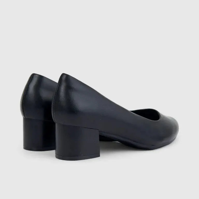 Hush Puppies Heels Hush Puppies Ladies Soft Fynn Heels-Black SSL01619BKBK
