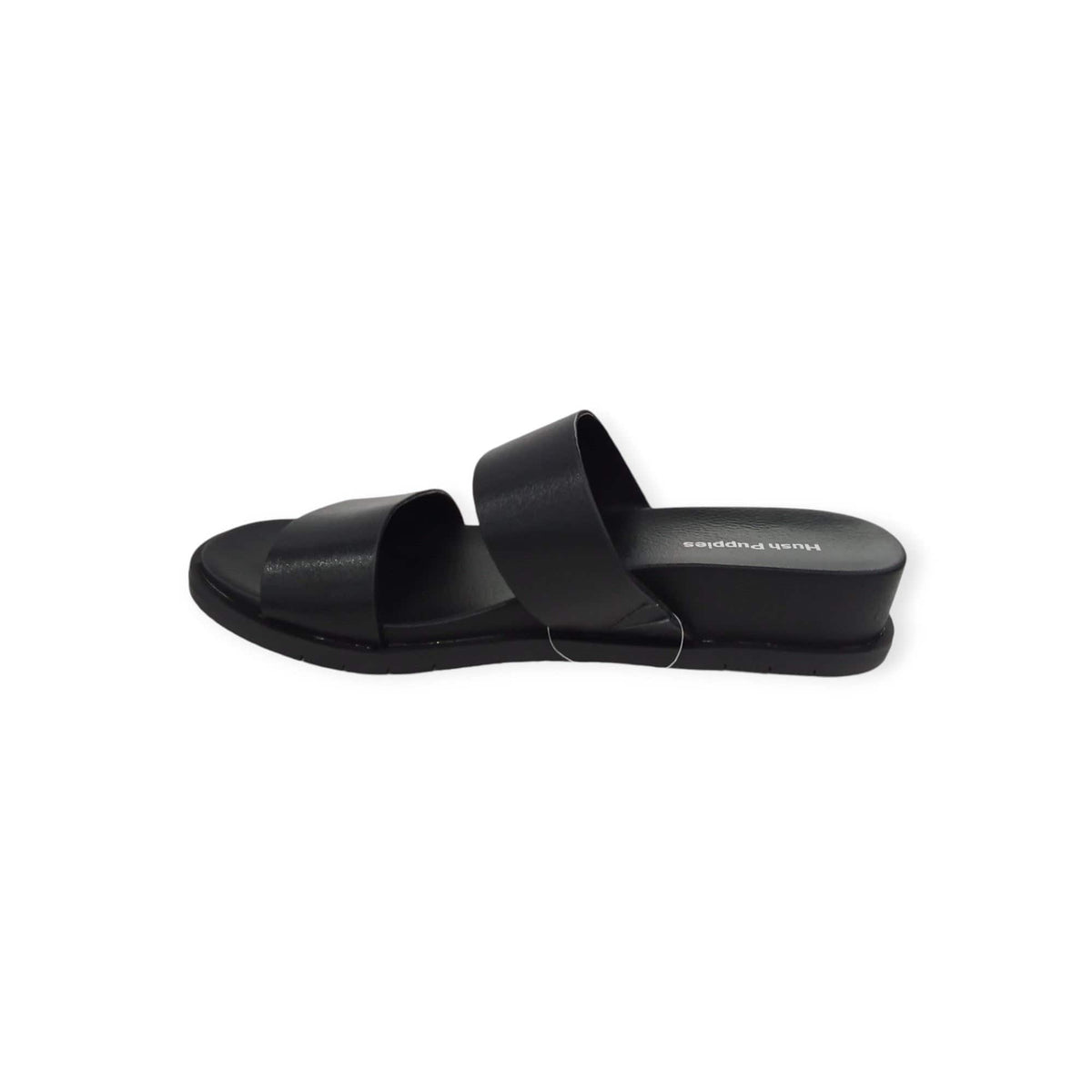 Hush Puppies Ladies Sandals Hush Puppies Edith Cow Leather Sandals Black (7802282606681)