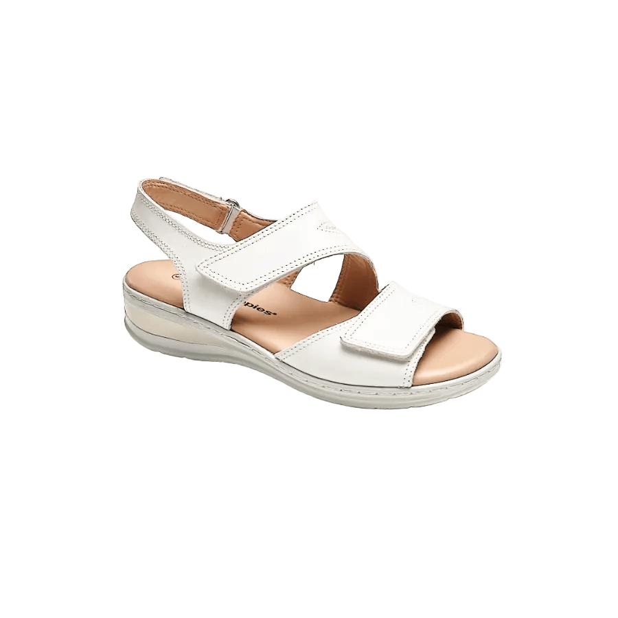 Hush Puppies Ladies Sandals Hush Puppies Ladies Sandal Giovanna-Snow White HPL01453WHWH