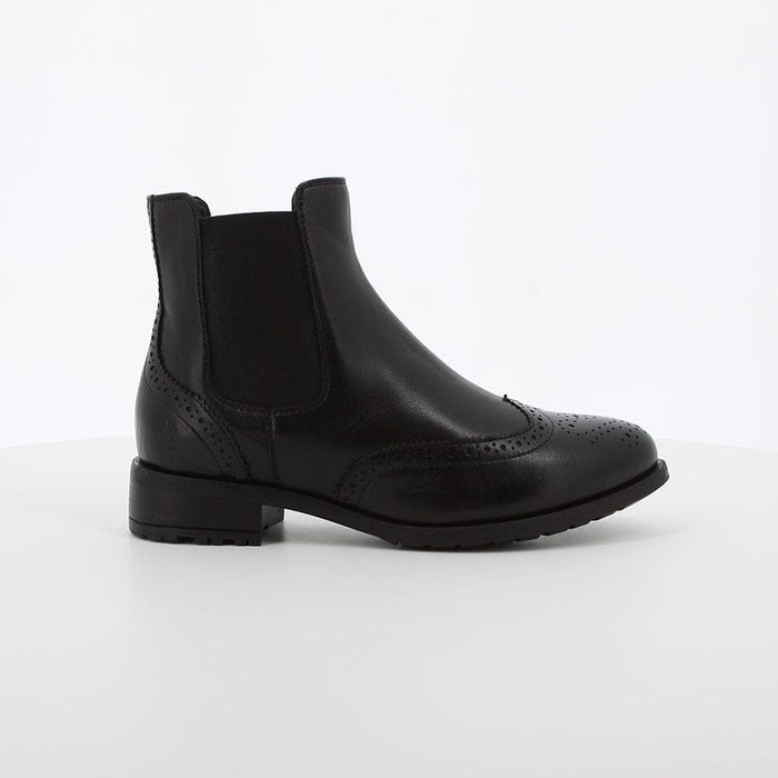 Leather Hush Puppies Vivianna Black Hush Puppies Ladies Short