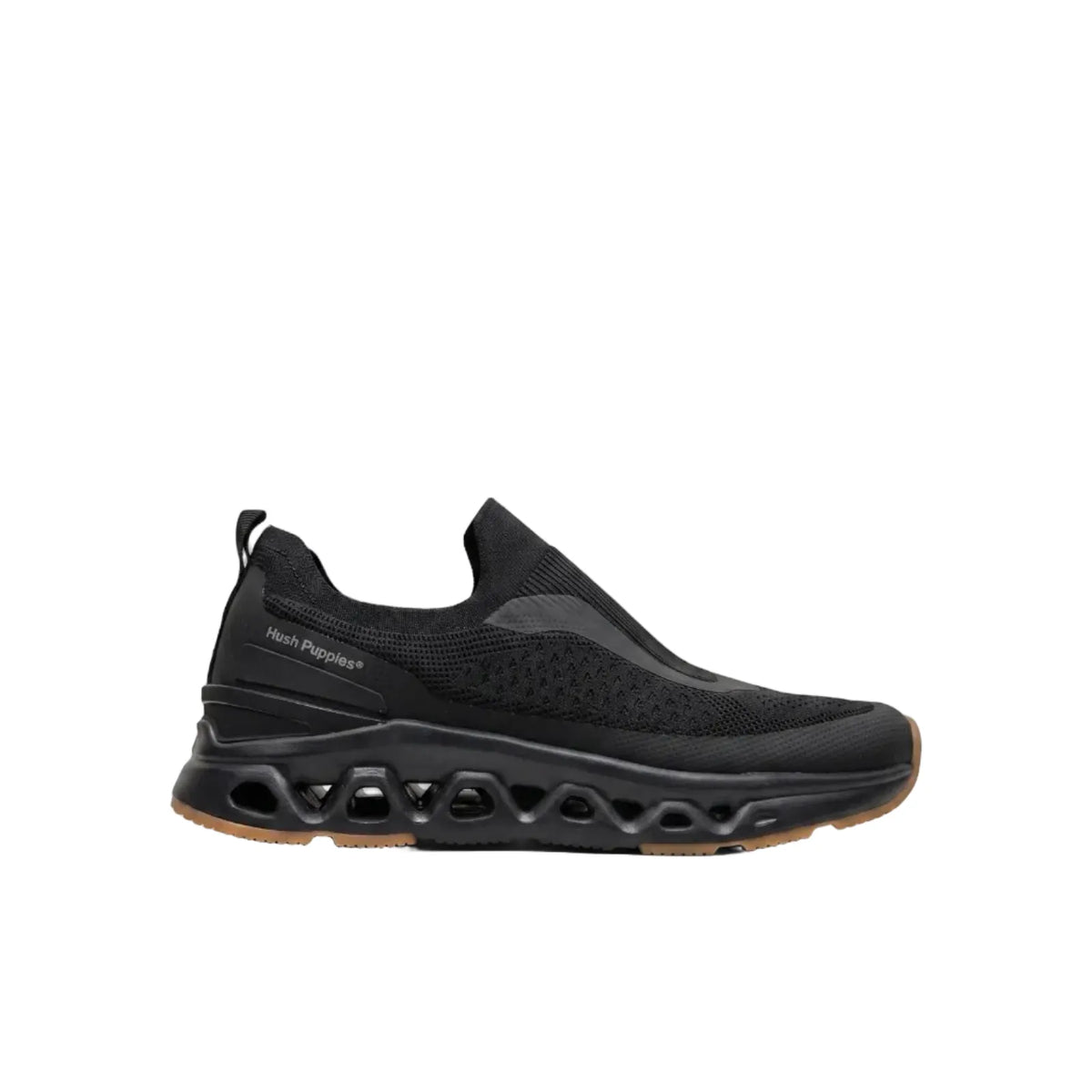 Hush Puppies Sandals Hush Puppie Comfort Slip On Sneaker Knoxx-Black HPM01051