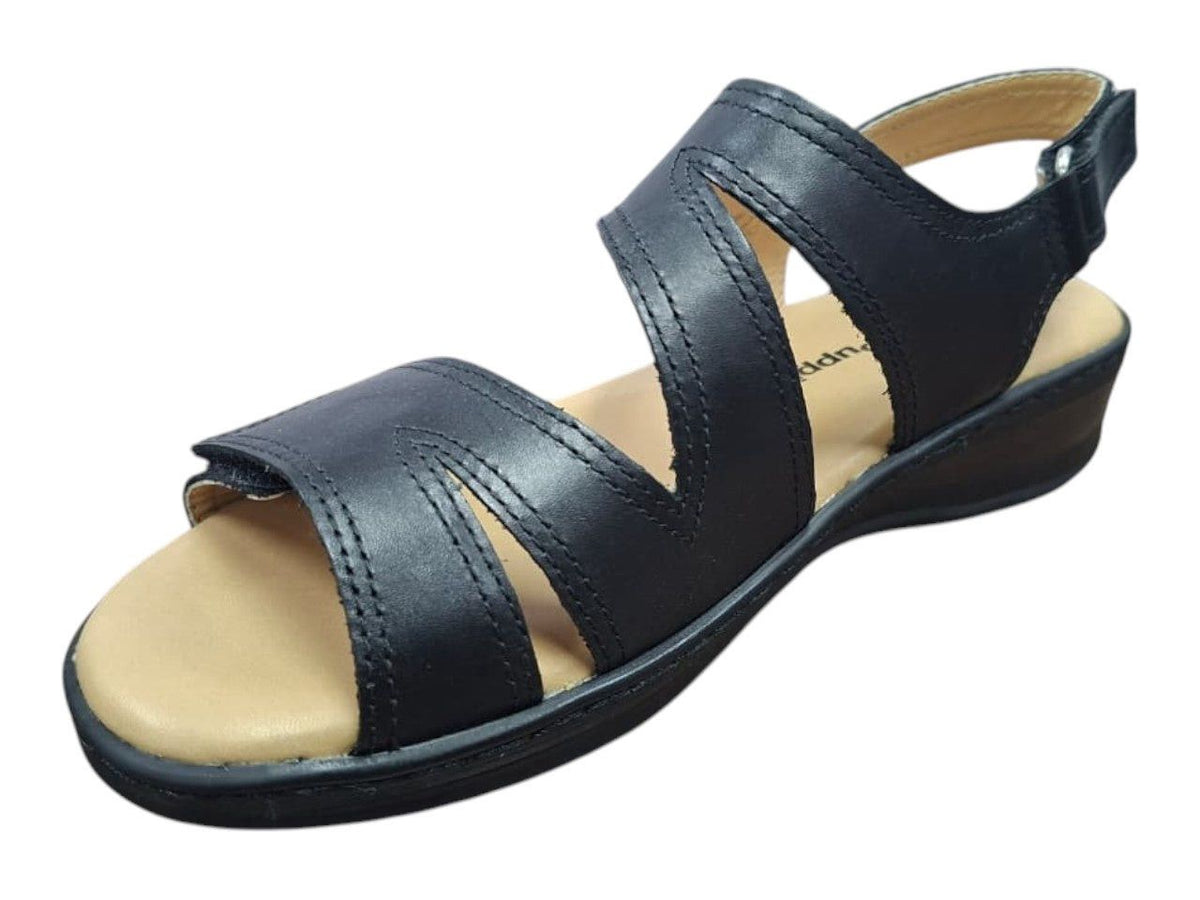 Hush Puppies Sandals Hush Puppies  Giovanna Leather  Black