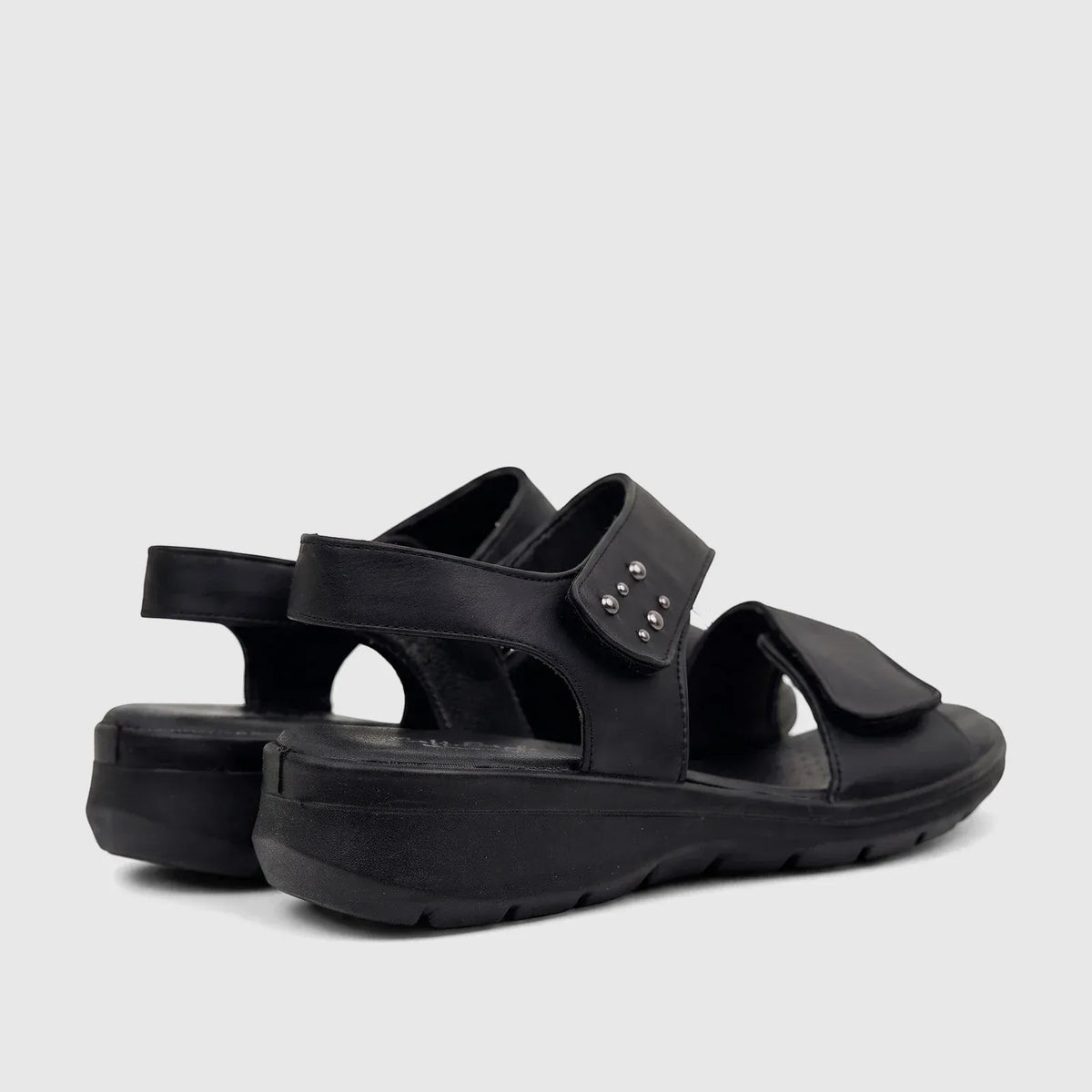 Hush Puppies Sandals Hush Puppies Soft Style Ladies Comfort Sandal Obamia Mono-Black SSL01558BKBK