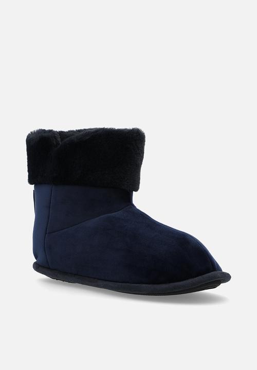 Hush Puppies Sl;ippers Hush Puppies Women Winter Casa Slippers Navy