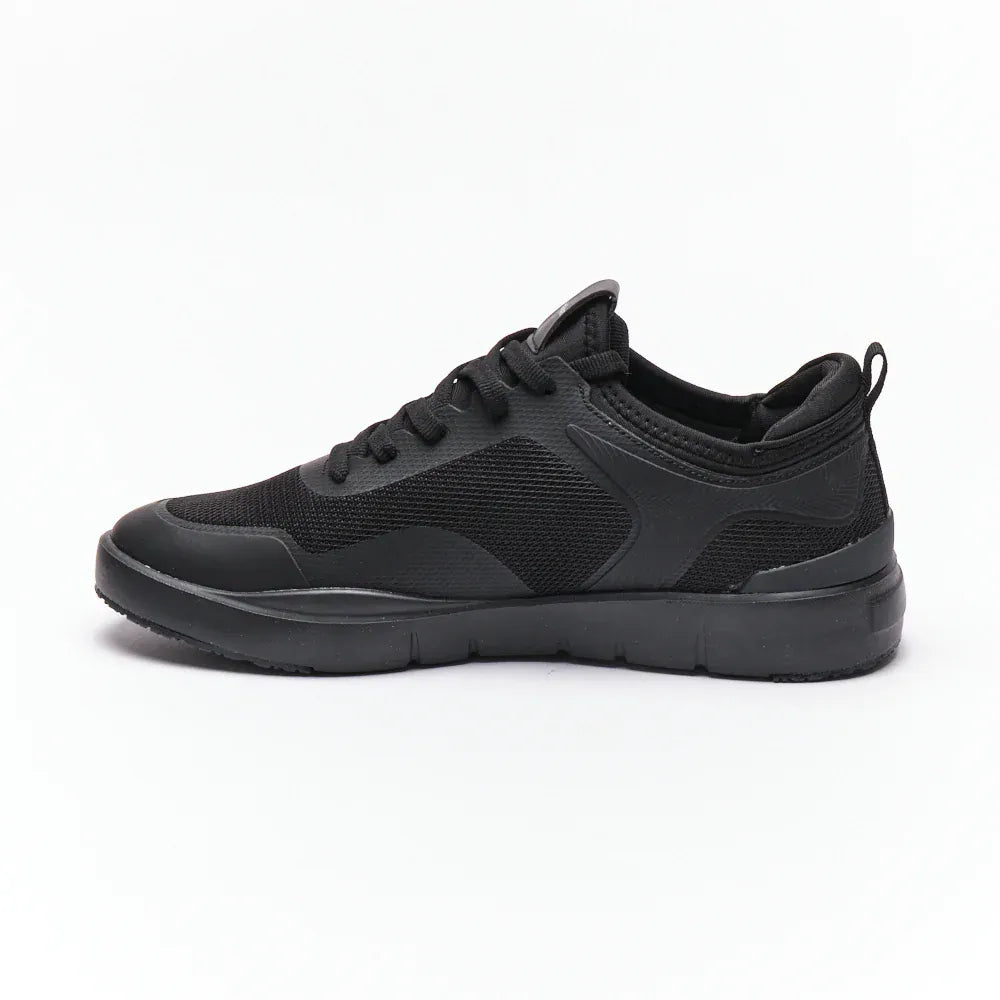 Hush Puppies Sneakers Hush Puppies Ladies Gale Slip on Sneakers-Black HPL01507BKBK