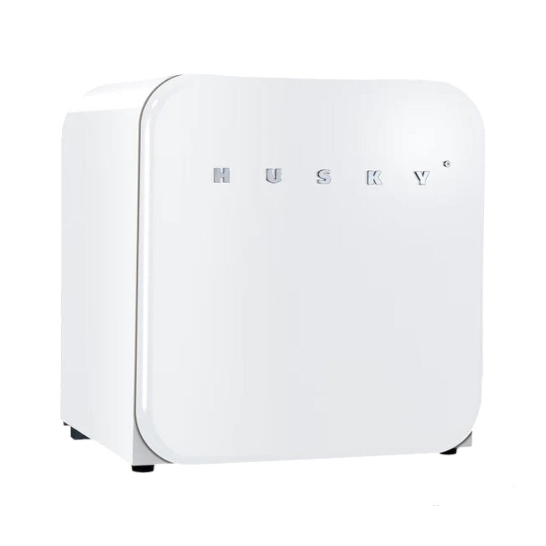 Husky Bar Fridge Husky 46L White countertop Retro Fridge BC-46W