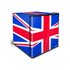 Husky Husky 46l Bar Fridge With Solid Door Union Jack Flag BC-46U (7396688920665)