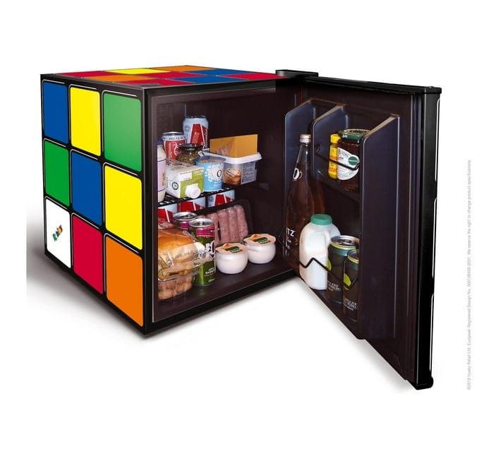 Rubik Counter Husky 46l Counter Top Beverage Cooler Solid Door Rubiks Cube BC-46R ...