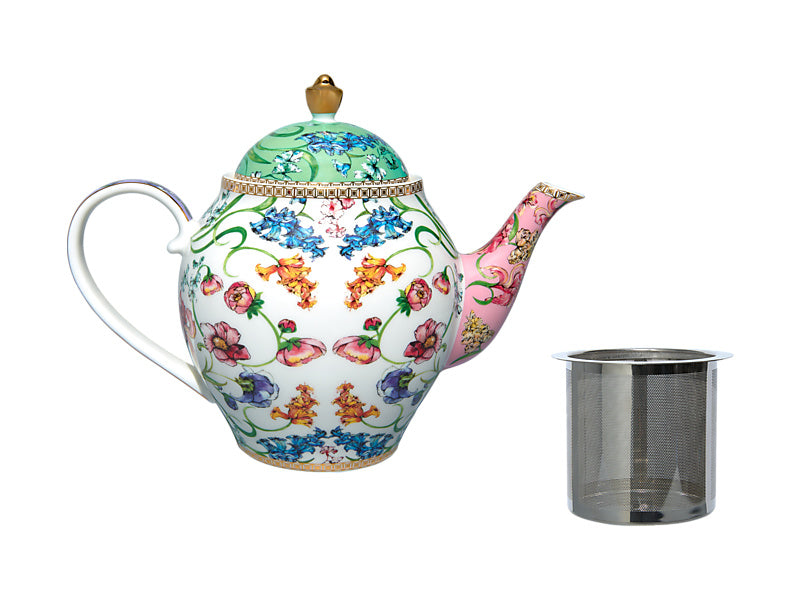 Maxwell & Williams Estelle Michaelides Mystique Teapot With Infuser 1L White HV0578