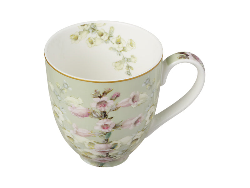 Maxwell & Williams Royal Botanic Gardens Foxglove Coupe Mug 400ML Set of 4 Assorted HV0614