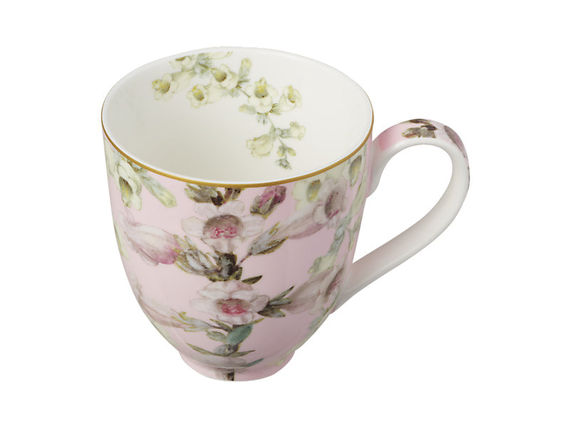 Maxwell & Williams Royal Botanic Gardens Foxglove Coupe Mug 400ML Set of 4 Assorted HV0614