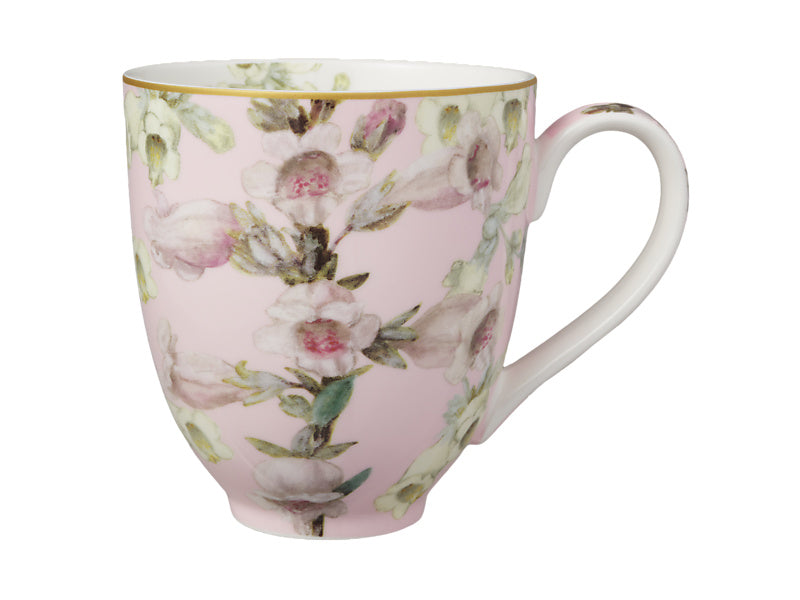 Maxwell & Williams Royal Botanic Gardens Foxglove Coupe Mug 400ML Set of 4 Assorted HV0614