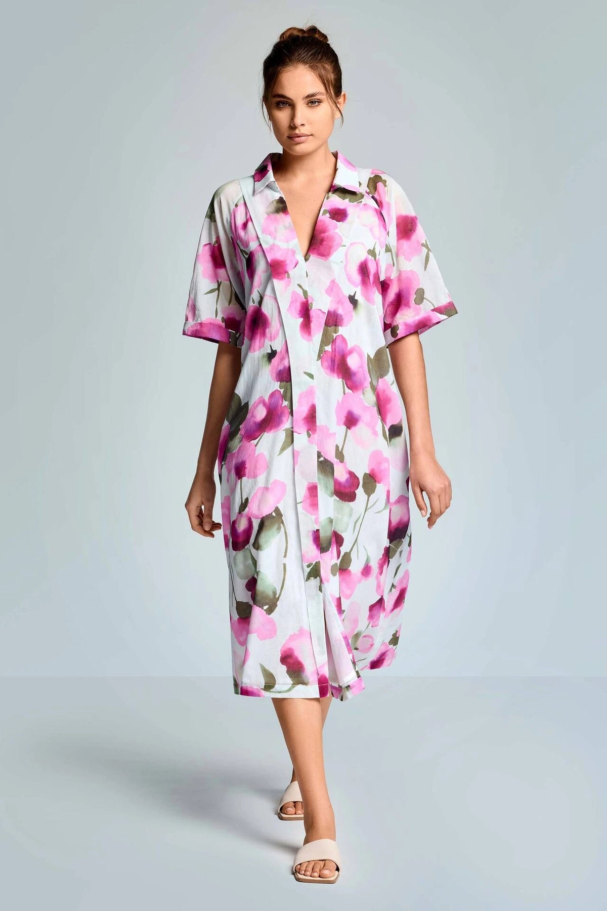 Iconique Margot Maxi Kaftan-Multicolor IC26-072