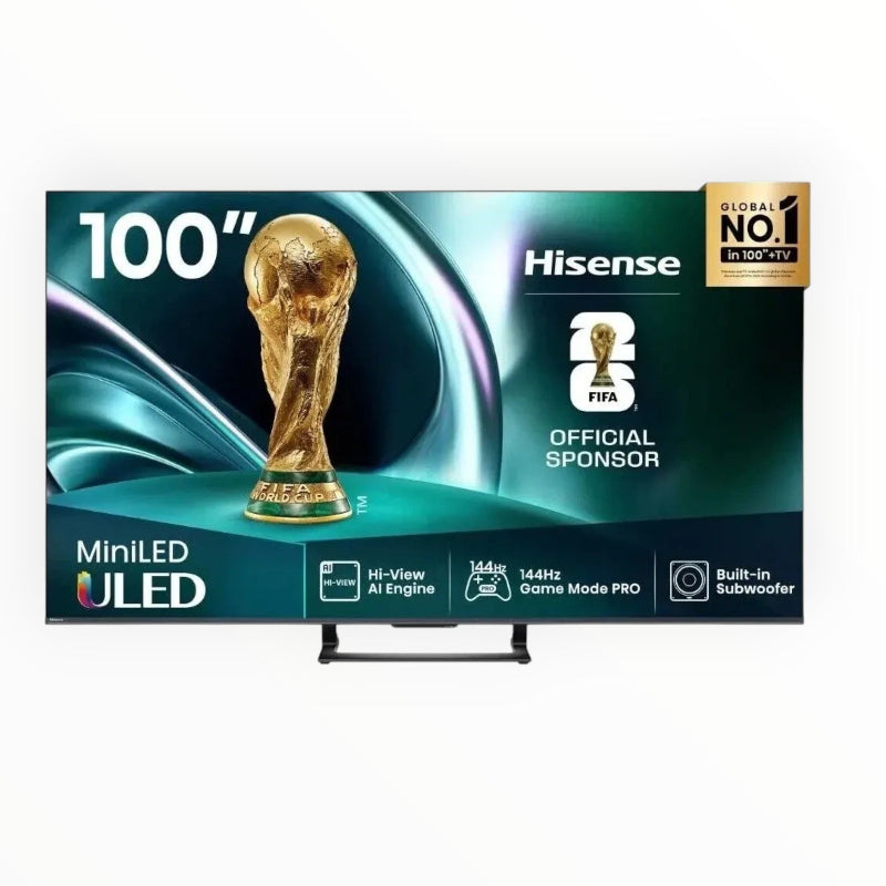 HISENSE 100" Mini LED 144Hz ULED Smart TV - 100U7Q
