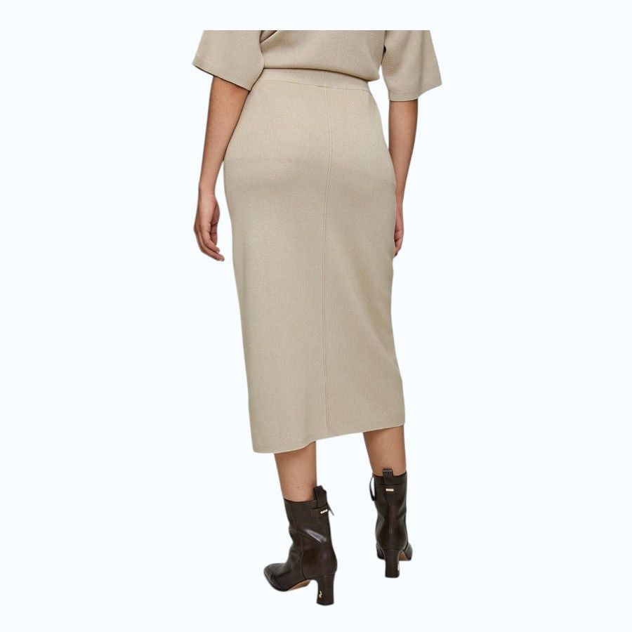 Polo Woman's Knit Skirt Tiffany  Oatmeal.