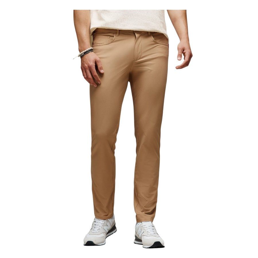 Psycho Bunny Maverick 10K Stretch Step Pants Tan SP26-B69788D.