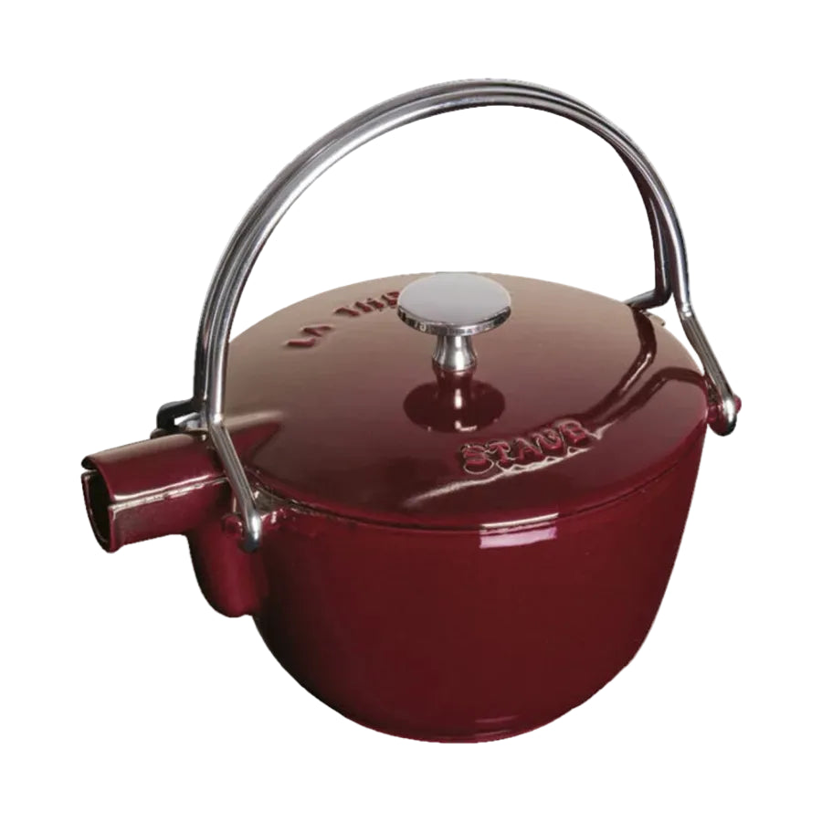Staub Round Tea Pot-1.5L Grenedine Red STA1650087.