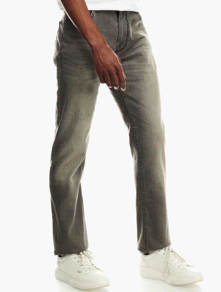Guess Men's Tom Ceramic Slim Taper Grey Wash
