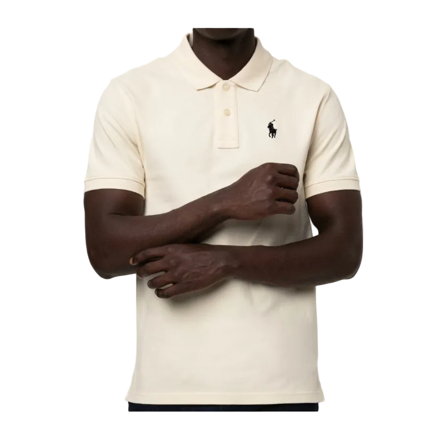 Polo Essential Pique Short Sleeve Golfer-Offwhite 0078595
