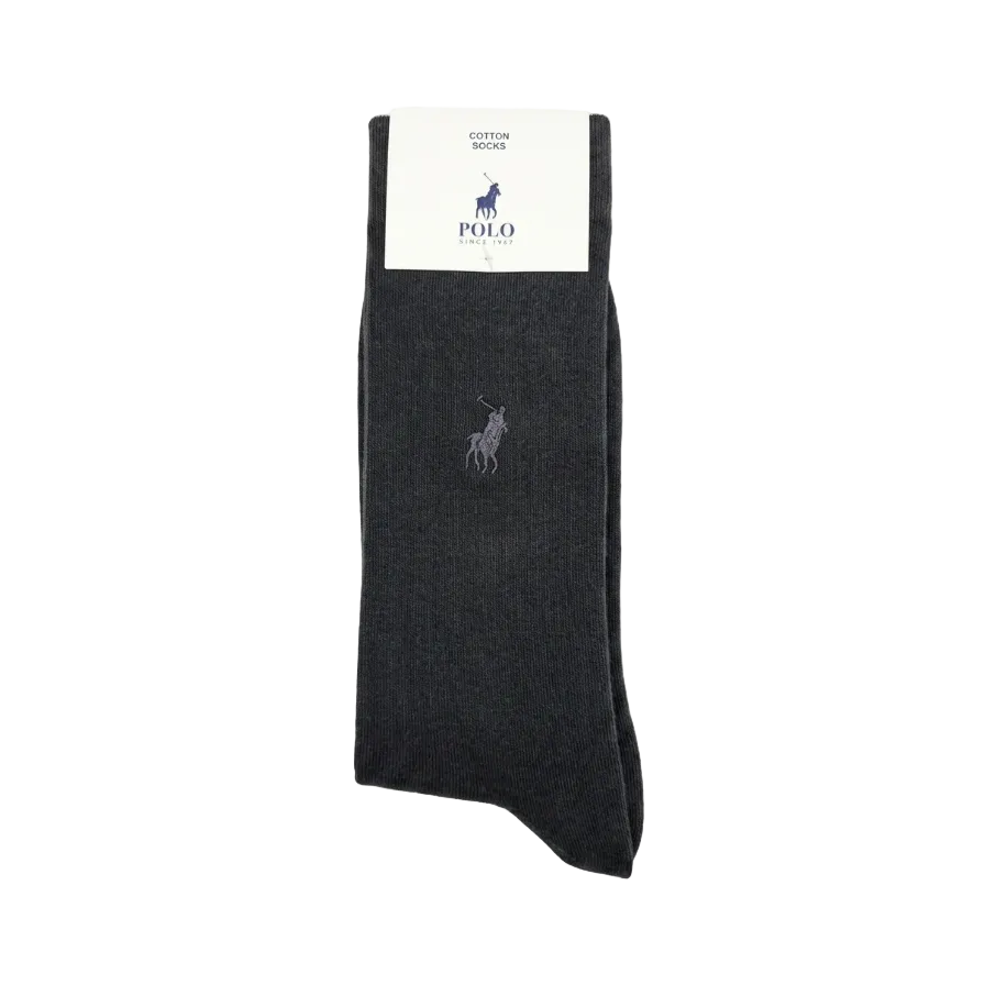 Polo Men's Plain Socks-Petrol 2356
