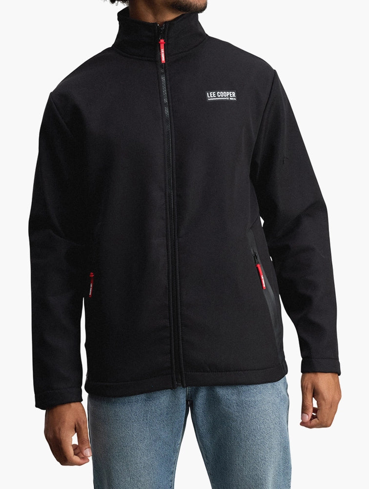 Lee Cooper Softshell Jacket Black LW265340 (Copy).