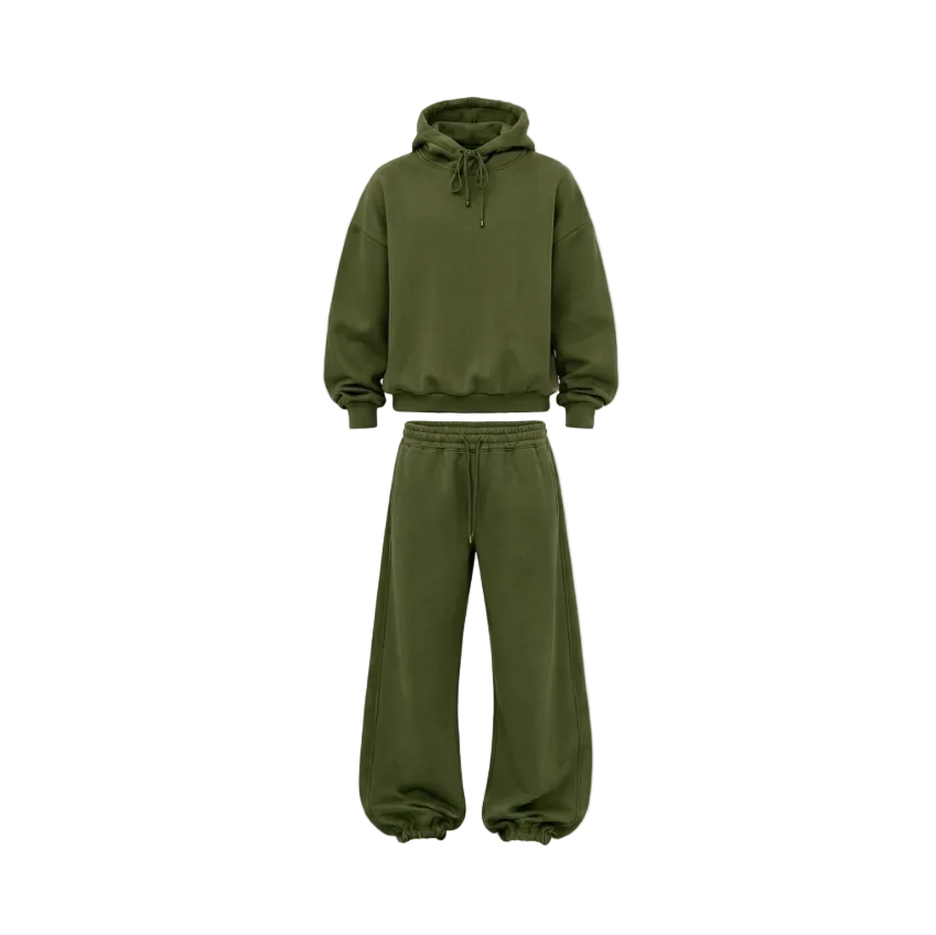 Cocoloco Ladies Lantern Tracksuit-Olive SU00170