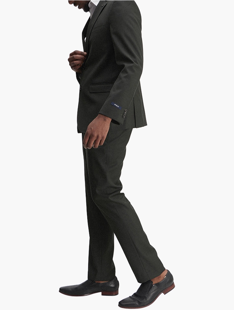 Polo Custom Fit Suit Dark Green